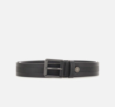 Cintura in pelle con lavorazione a righe CNK00318 TCSNNERO GIANNI CHIARINI 
