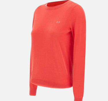 Maglia "Solid"  in cotone K34201 92 SUN68 