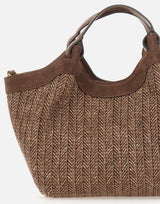 Borsa a mano "Dua" BS12339 PGLSPGCHOCO GIANNI CHIARINI 