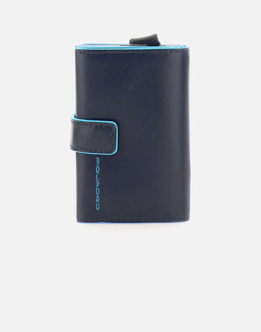 "Compact Wallet" PP5649B2BLR BLU2 PIQUADRO 