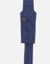 Cravatta in seta con motivo geometrico UCRVKRC01M1702 000 KITON 