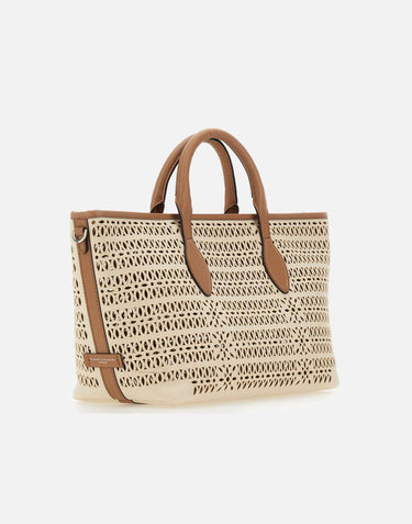 Borsa a mano "Mashup" BS11506 COMMCNVLSPANNACORDACLAY GIANNI CHIARINI 