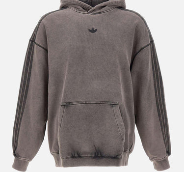 "Hoodie Premium Essentials Retro Washed" JD0245 BLACK ADIDAS 