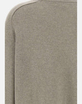 "Boyfriend crewnewck" 20055 GREIGE SOFT GOAT 