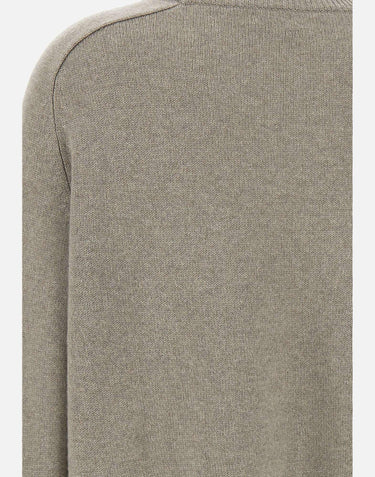 "Boyfriend crewnewck" 20055 GREIGE SOFT GOAT 