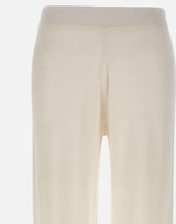 Pantaloni palazzo in maglia di lino 195015 001 KANGRA 