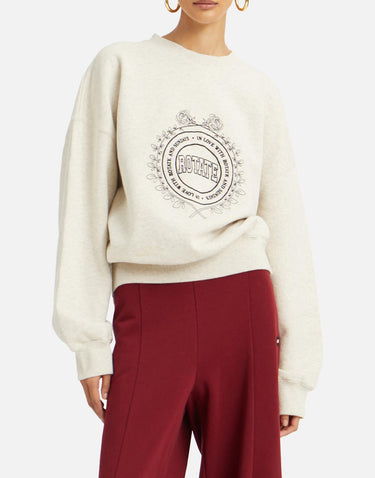 "Heavy sweat crewneck" 114381 3070 ROTATE BIRGER CHRISTENSEN 