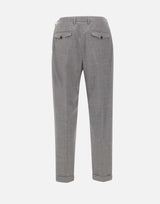 Pantaloni in misto lana DVR44CW2007 0223 DEVORE 