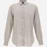 Camicia  in  lino LFU02P0147066U 0006 BARBA 