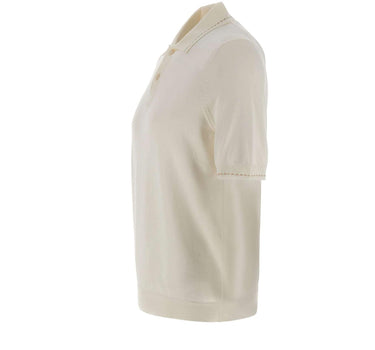Polo in misto seta 43142 16224002 GRAN SASSO 