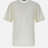 T-shirt "Flak" in tricot cotone e nylon effetto spugna PEU5519 99012254730 PEUTEREY 