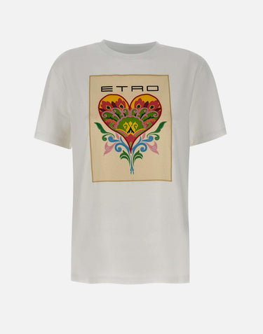 T-shirt in cotone WRMA0005 AK787W0111 ETRO 