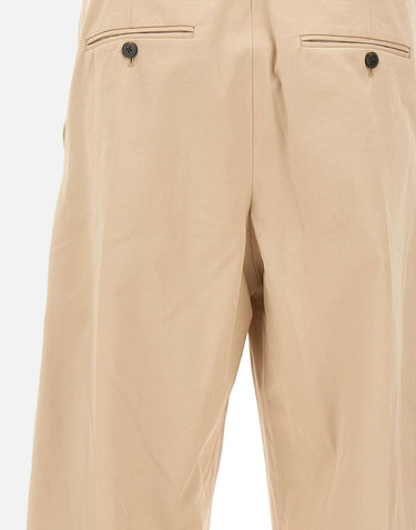 "Pantalon Cropped  à Plis" BP192 CO214BG DROLE DE MONSIEUR 