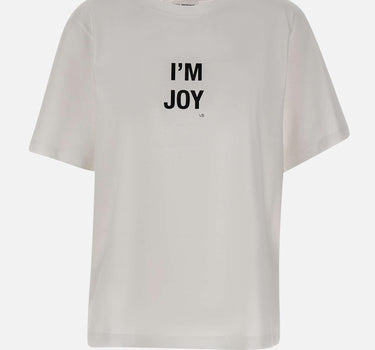 "White Im Joy t-shirt" 1425JTS007015A WHITE VICTORIA BECKHAM 