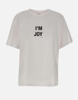 "White Im Joy t-shirt" 1425JTS007015A WHITE VICTORIA BECKHAM 