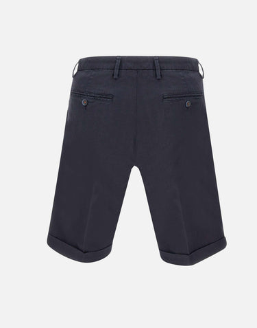Bermuda in cotone e lino BS061 0A6174204 RE-HASH 