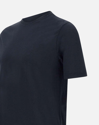 T-shirt in crêpe di cotone TSMC JCREPEU890 FILIPPO DE LAURENTIIS 