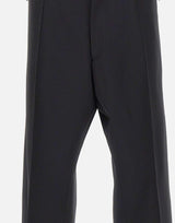 Pantaloni in lana con zip laterali S74KB1058 S40320900 DSQUARED2 