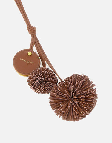 Portachiavi con pompon PCPOMPOM09 NOCE GIANNI CHIARINI 