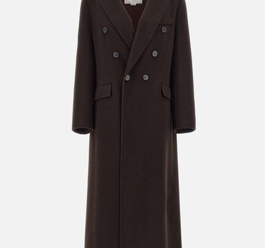 "Double faced overcoat" 1325WCT006440A DKCHOC VICTORIA BECKHAM 