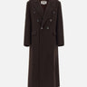 "Double faced overcoat" 1325WCT006440A DKCHOC VICTORIA BECKHAM 
