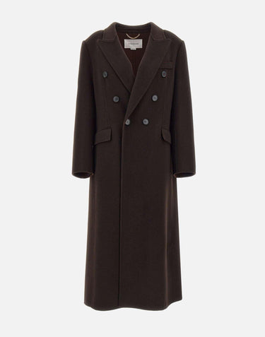 "Double faced overcoat" 1325WCT006440A DKCHOC VICTORIA BECKHAM 