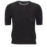 Maglia a maniche corte con paillettes 13231 32430099 GRAN SASSO 