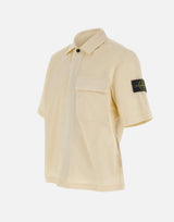 Camicia in twill di cotone biologico stretch 1100025S0A10 V0093 STONE ISLAND 