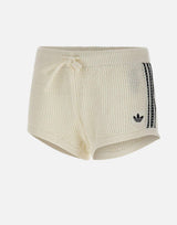 Shorts a maglia uncinetto KC6477 WHITE ADIDAS 
