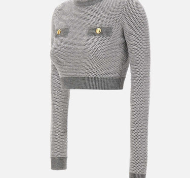 Top "Daily" in maglia con paillettes MK56T57E2 431 ELISABETTA FRANCHI 