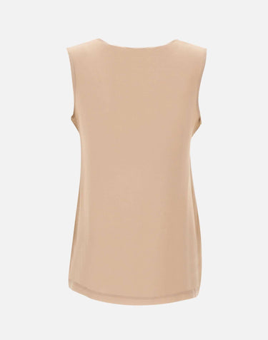 Top in crêpe di seta 191530 103 KANGRA 