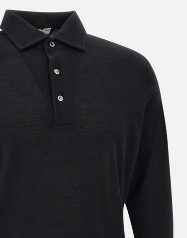 Polo in lana  royal merino PL1MLPAR RM16R990 FILIPPO DE LAURENTIIS 