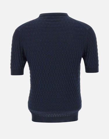 Maglia in crepe di cotone GC1MC CR14D890 FILIPPO DE LAURENTIIS 