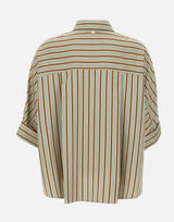 Camicia in rayon a righe CA6351T553A P9641 LIU-JO 
