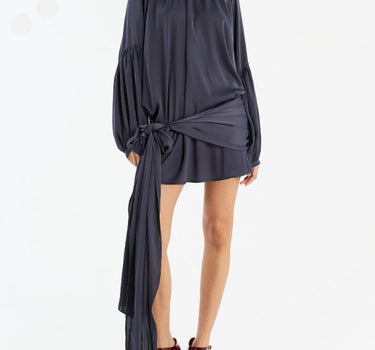 "Satin Strap Tie Dress" 114620 1192 ROTATE BIRGER CHRISTENSEN 