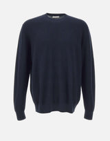 Maglia in cotone con lavorazione a rombi DK17016 BLUNOTTE DIKTAT 