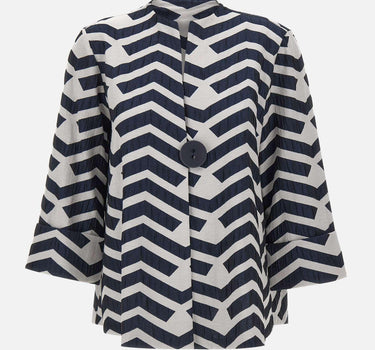 Giacca casual con fantasia geometrica 261097 4252 JOSEPH RIBKOFF 