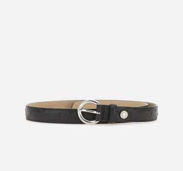 Cintura in pelle con fibbia tonda CNK00957 STEMUNERO GIANNI CHIARINI 