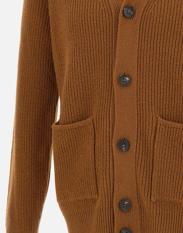 Cardigan in lana e cashmere CB3MLT WC7P065 FILIPPO DE LAURENTIIS 