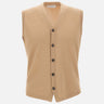 Gilet in lana vergine 400833 022 KANGRA 