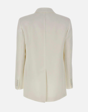 Blazer monopetto in cady 2616041025600 009 MAX MARA STUDIO 