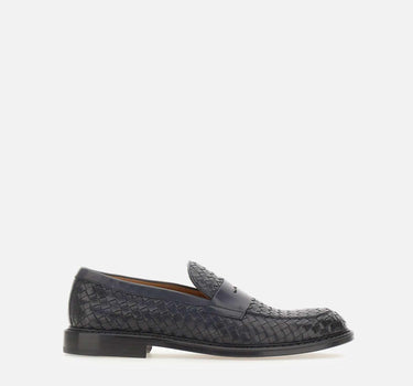 Mocassini in pelle intrecciata DU3266PHOEUY195 NB00 DOUCAL'S 