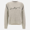 Maglione in lana con firma Margiela S52HL0065 M13288806S MM6 MAISON MARGIELA 