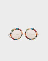 Gemelli "Signature Stripe" M1ACUFFMEDGEL 92 PAUL SMITH 