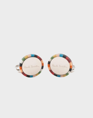 Gemelli "Signature Stripe" M1ACUFFMEDGEL 92 PAUL SMITH 