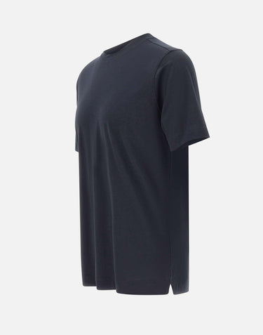 T-shirt in cotone Supima DK17103 BLUE DIKTAT 