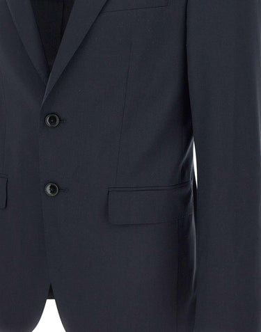 Blazer "H Huge" in lana rigenerata 50537537 404 BOSS 