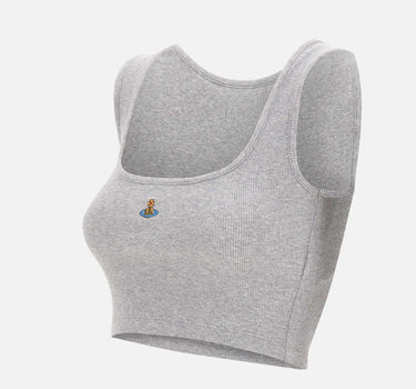 "Cropped rib vest" 1G010011 J009CP001 VIVIENNE WESTWOOD 