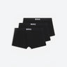 Set 3 boxer in cotone stretch 50544263 001 BOSS 