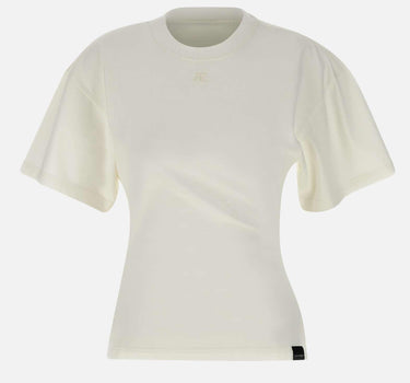 T-shirt   in cotone 125JTS168JS0107 0001 COURREGES 